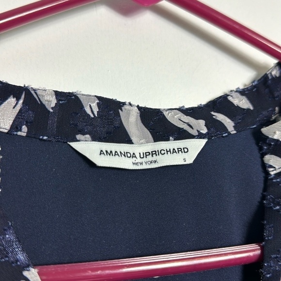 Amanda Uprichard Diego Midi Printed Dress Size Small - Picture 12 of 12